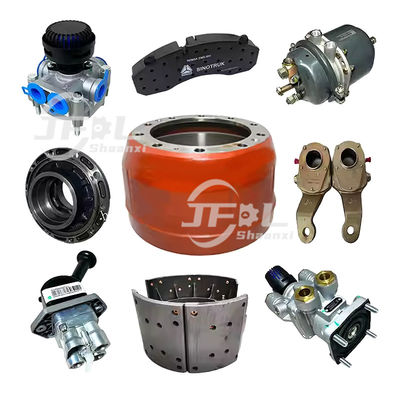 کفش های ترمز درام برای شاکمن Howo Dongfeng FAWJiefang قطعات ترمز کامیون