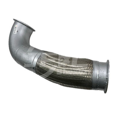 اتصال لوله گازی انعطاف پذیر مجموعه لوله گازی WG9725540154 برای قطعات کامیون HOWO