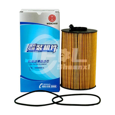 عنصر فیلتر روغن 10038880513 FAW کامیون Jiefang قطعات موتور Weichai